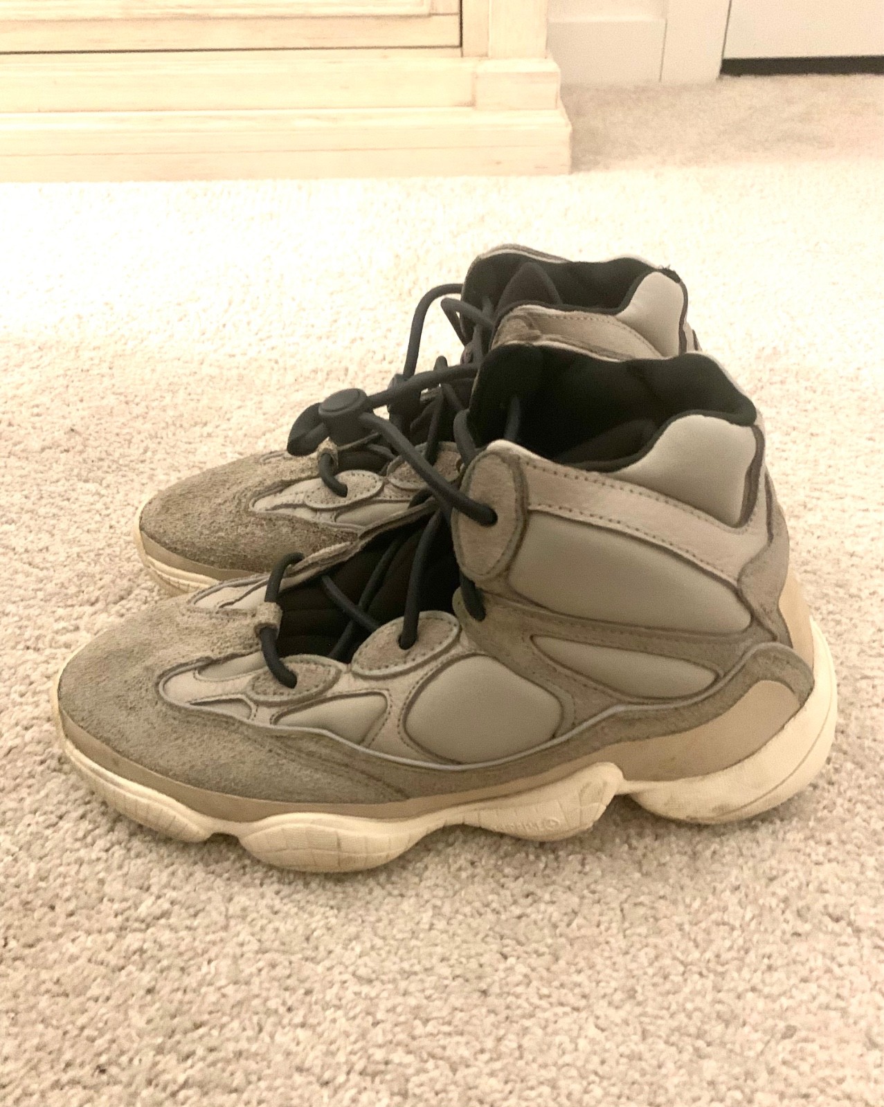 Size 10 – Adidas Yeezy 500 High Mist Stone