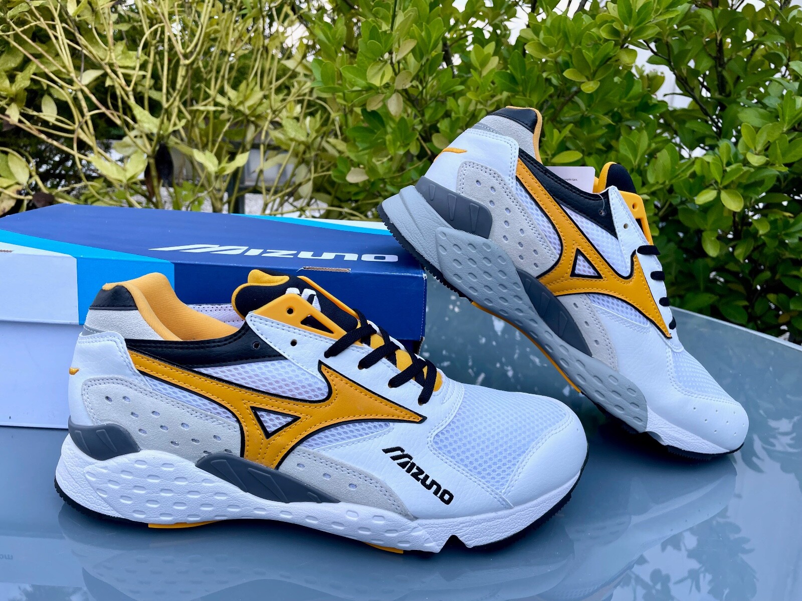 Mizuno Mondo Control White Yellow (2020) EUR 44.5 US 11 UK 10 D1GA201174