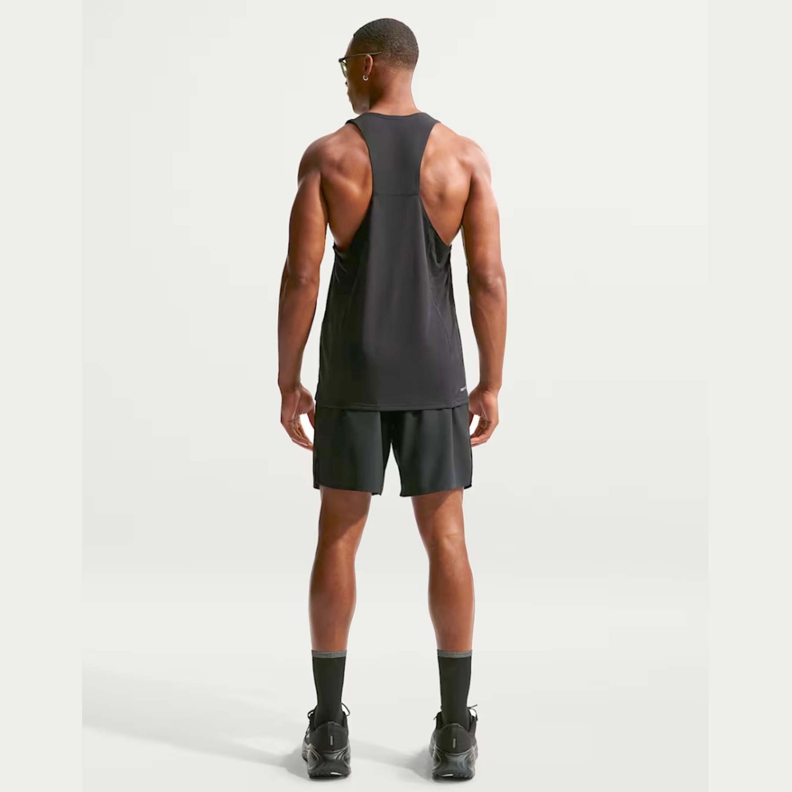 Nike Men’s Dri-FIT Fast Running Singlet Tank Top Black FN4229-010