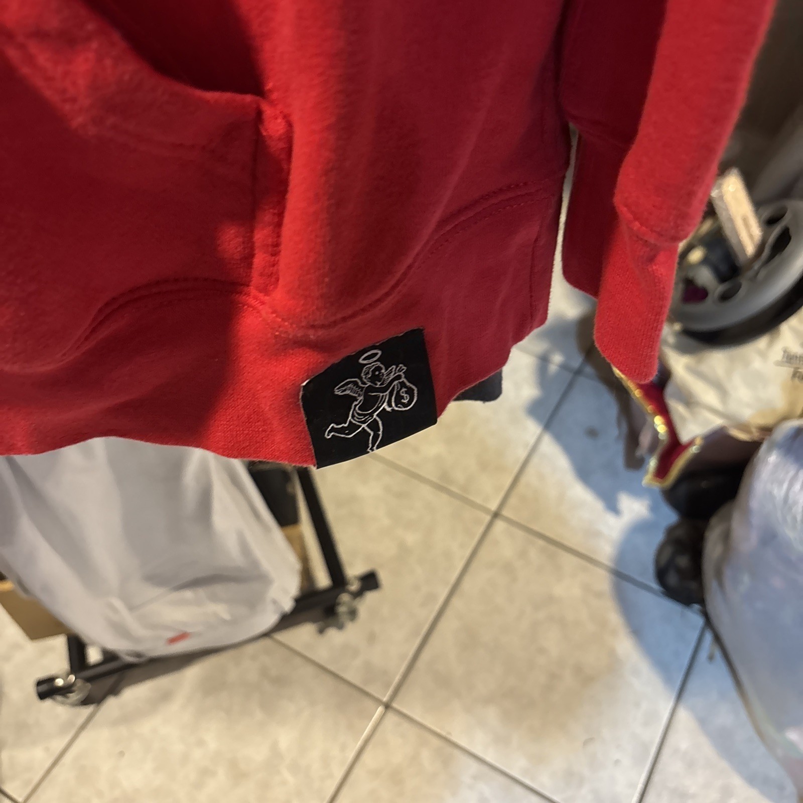 Hustle daily Red XXL Hoody!