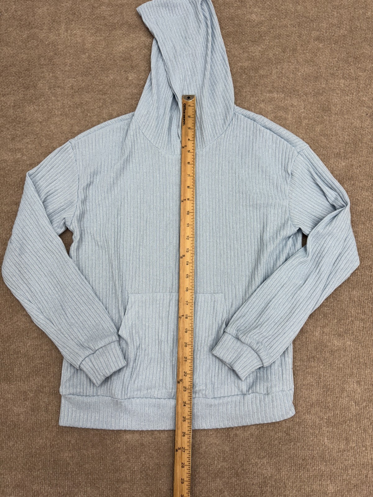Finjani Light Blue 2 Piece Hoodie Pants Set Womens Size Small