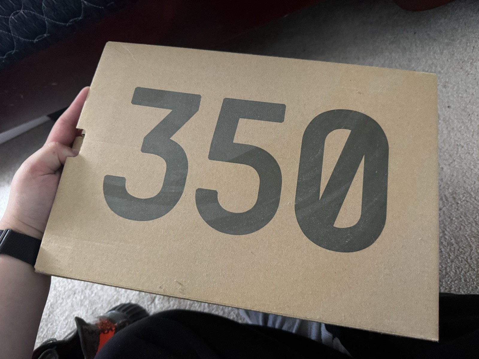 adidas Yeezy Boost 350 V2 Carbon Beluga Low Top HQ7045 Gray Orange Black