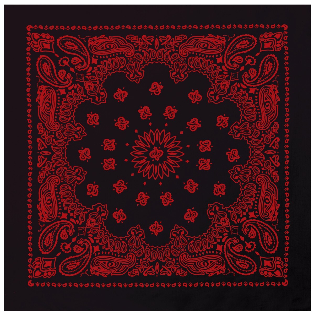 Rothco Trainmen Paisley Bandana – Extra-Large – 27” X 27″ | 4349 | Biker