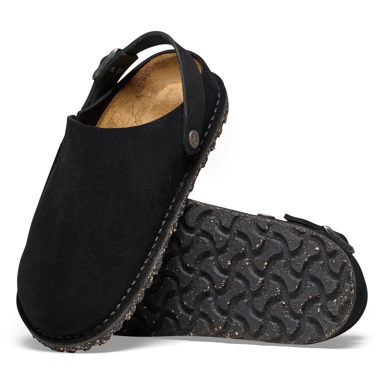 BIRKENSTOCK LUTRY PREMIUM SUEDE SUEDE LEATHER UNISEX CLOGS