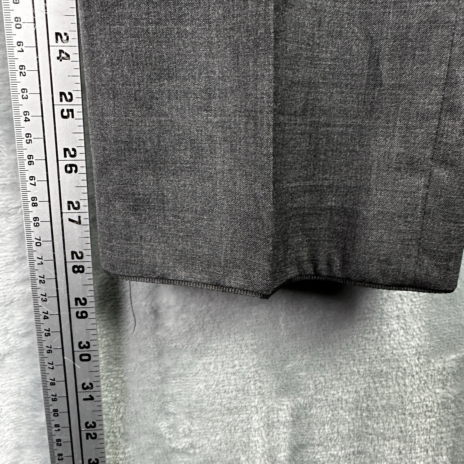 hiltl como pants dark gray mens Classic Fit trousers Size 23 (32×28)
