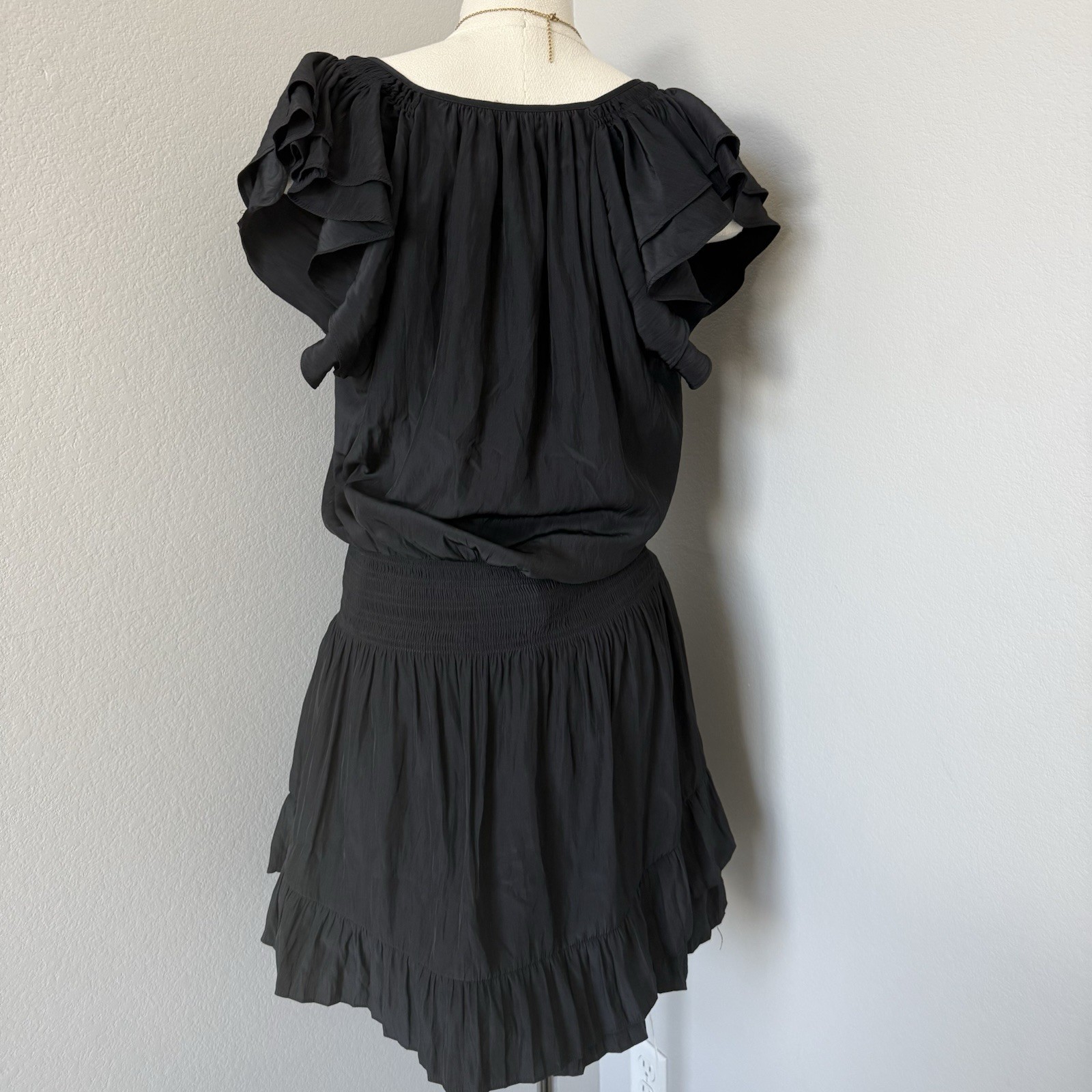 Ramy Brook Paris Dress Size Medium Black