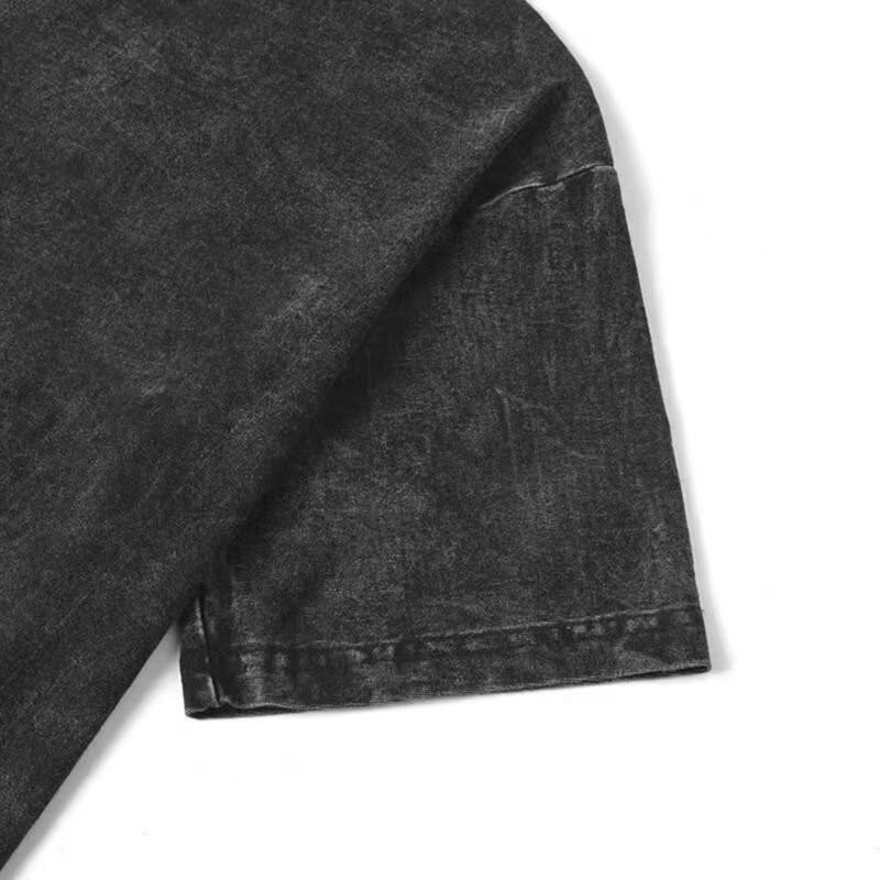 Men’s Oversized Athletic T-Shirt, Washed Cotton Year-Round Wear Top with ‘Trust