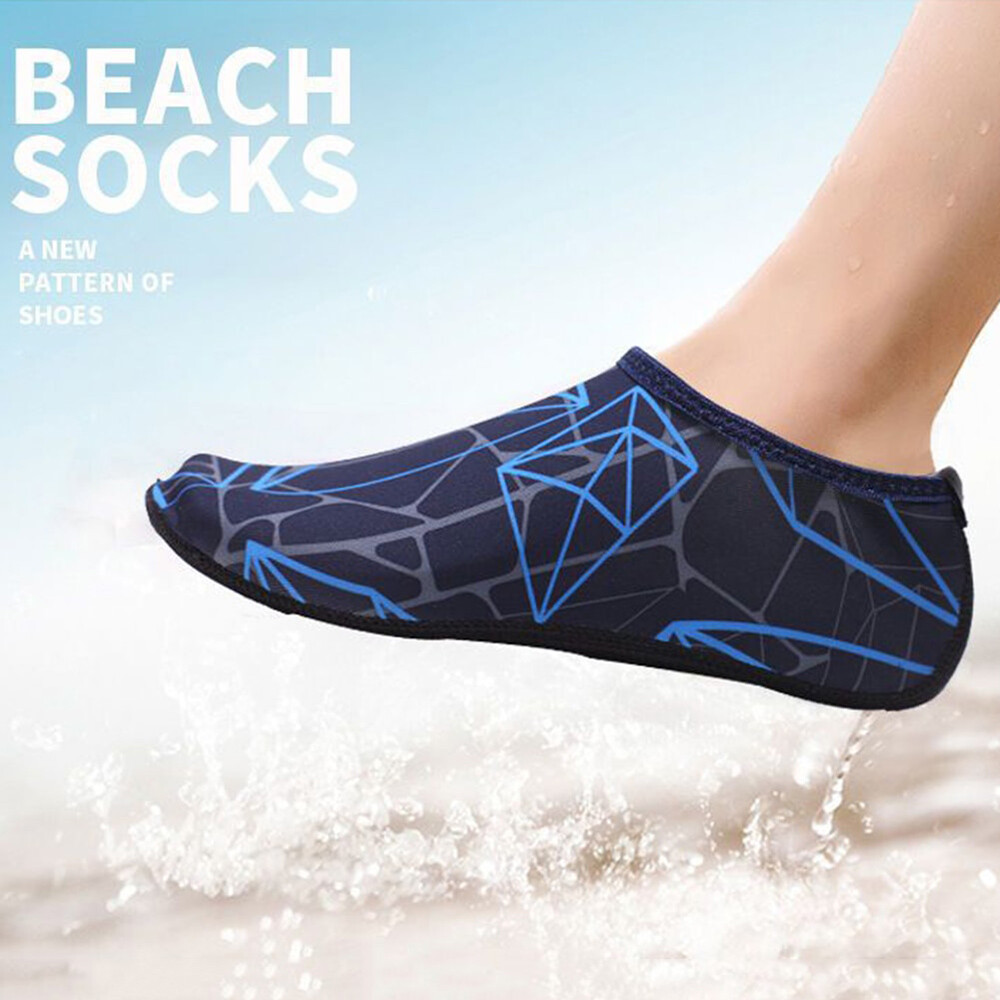 Womens Mens Water Shoes Anti Slip Barefoot walking Socks Sports Surf Beach Swim