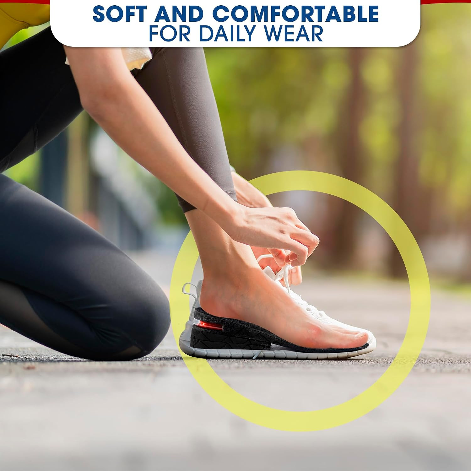4-Layer Height Increase Insoles for Men & Women, 1.2-3.54 in (3-9 cm) | Adjus…