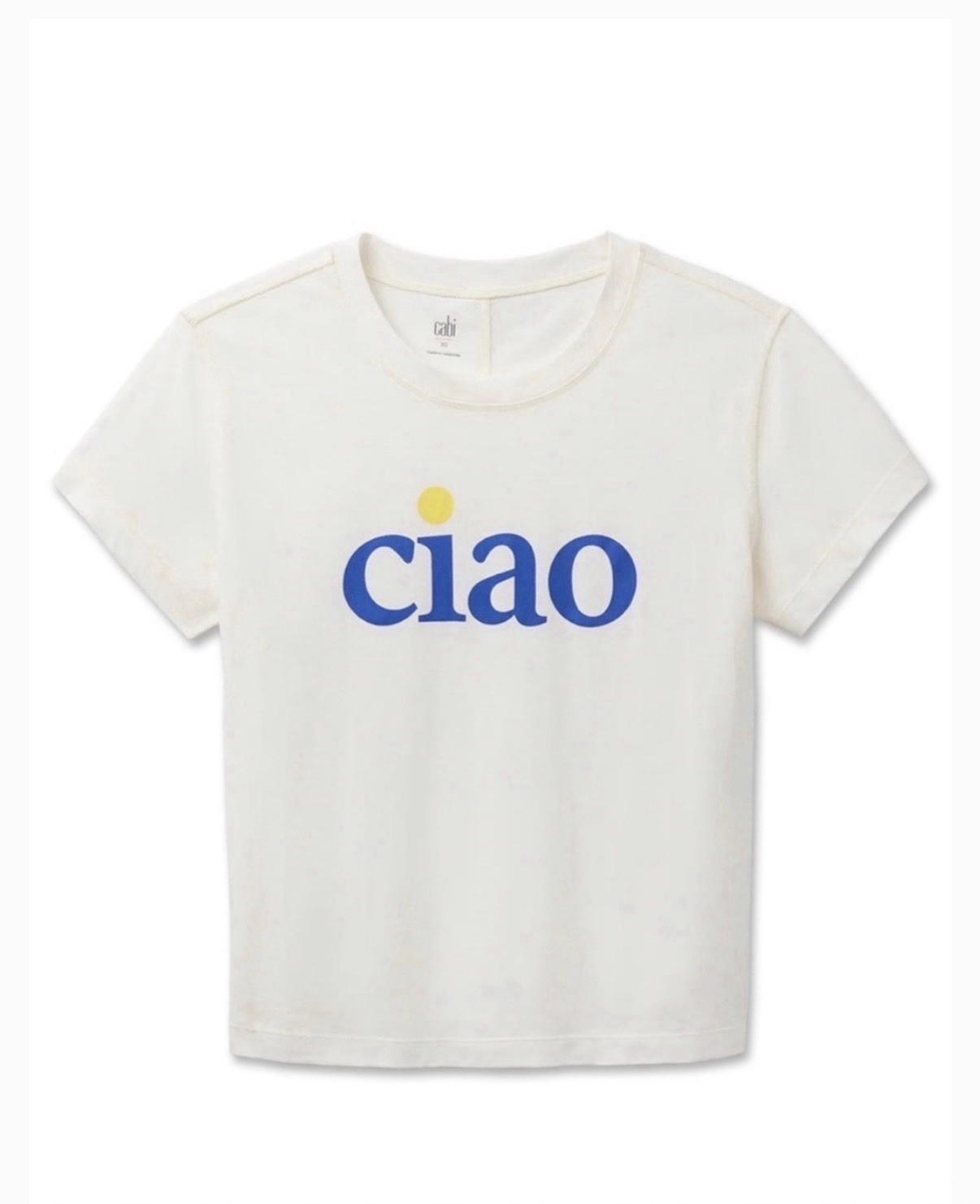 Cabi Ciao Tee – LARGE – NWT