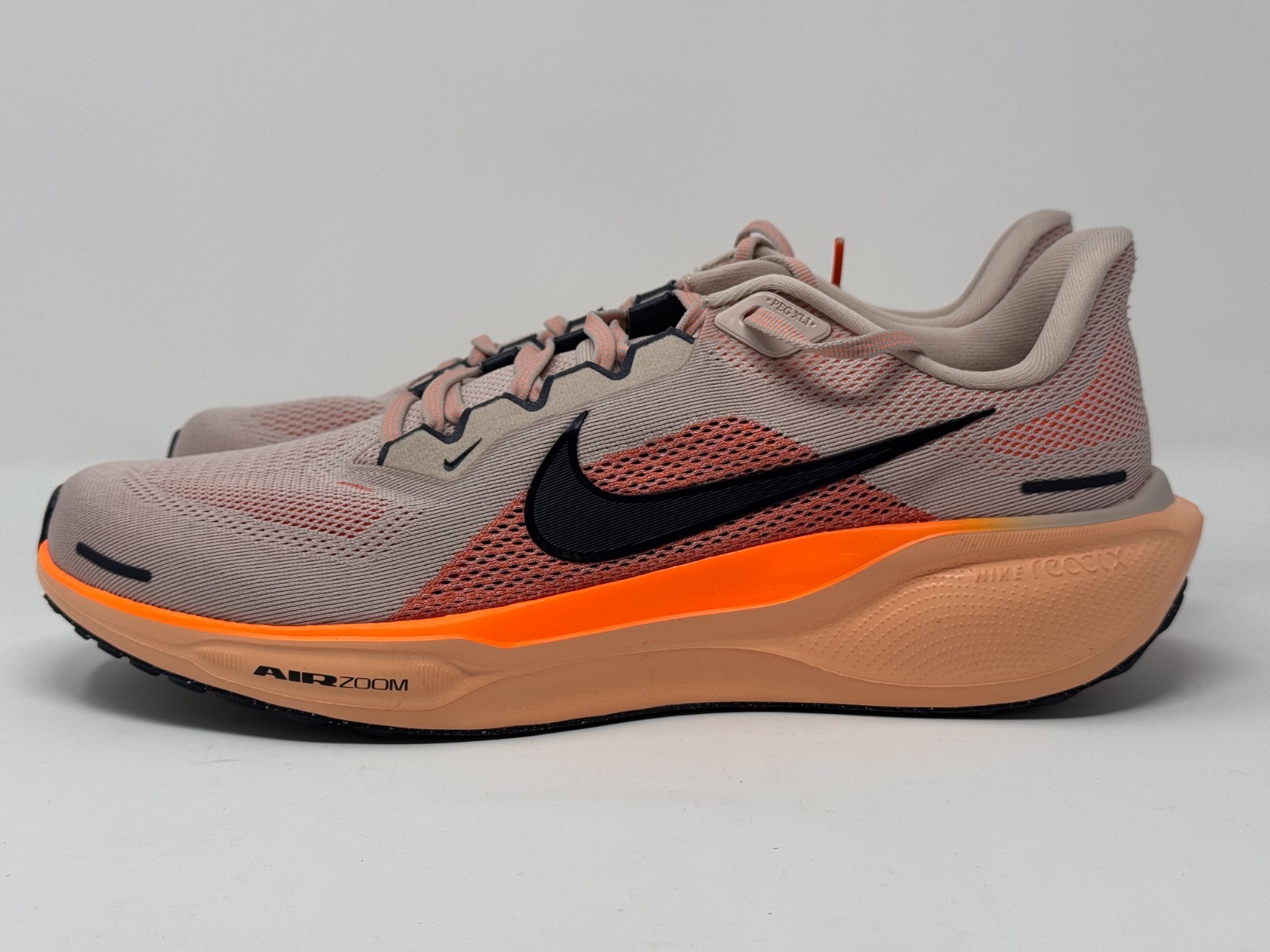 Nike Pegasus Men’s Shoes 41 Fossil Stone/Obsidian/Orange FD2722-201 Men’s Shoes