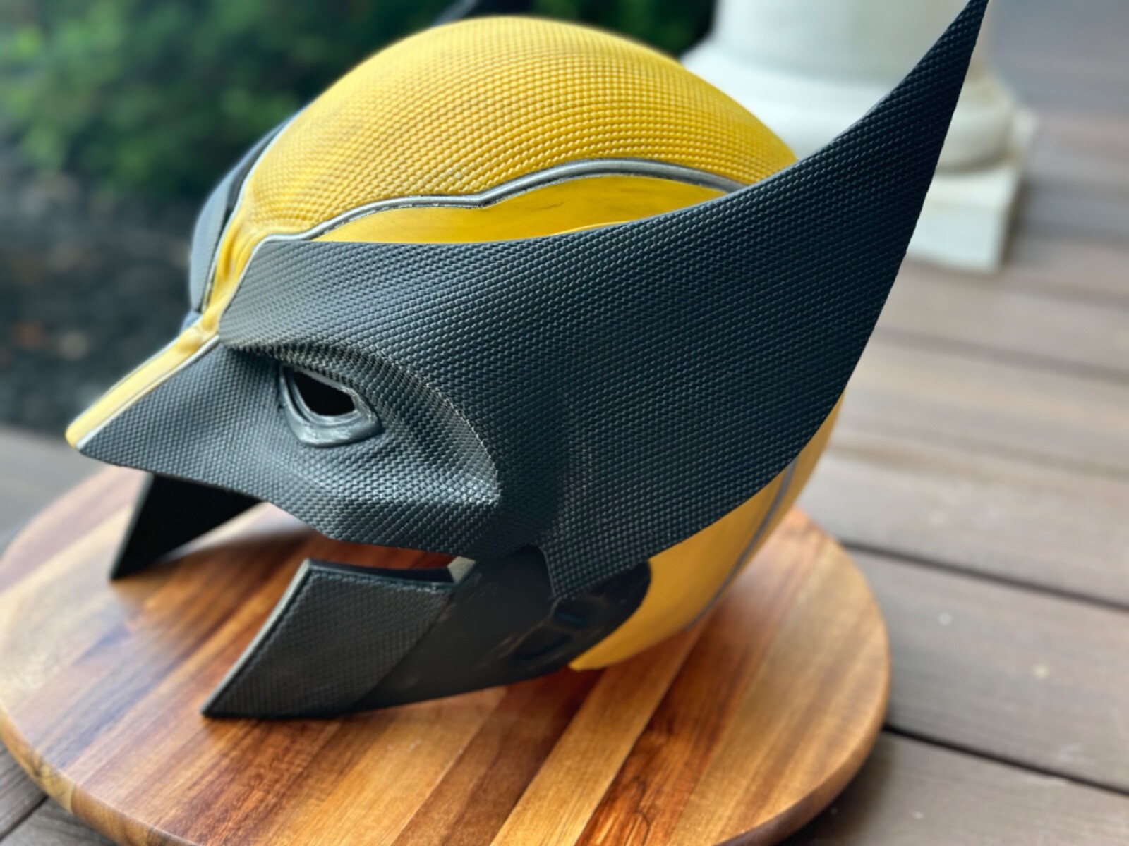 Weathered Wolverine Mask Helmet 3d Printed Logan X-Men Wearable or Display