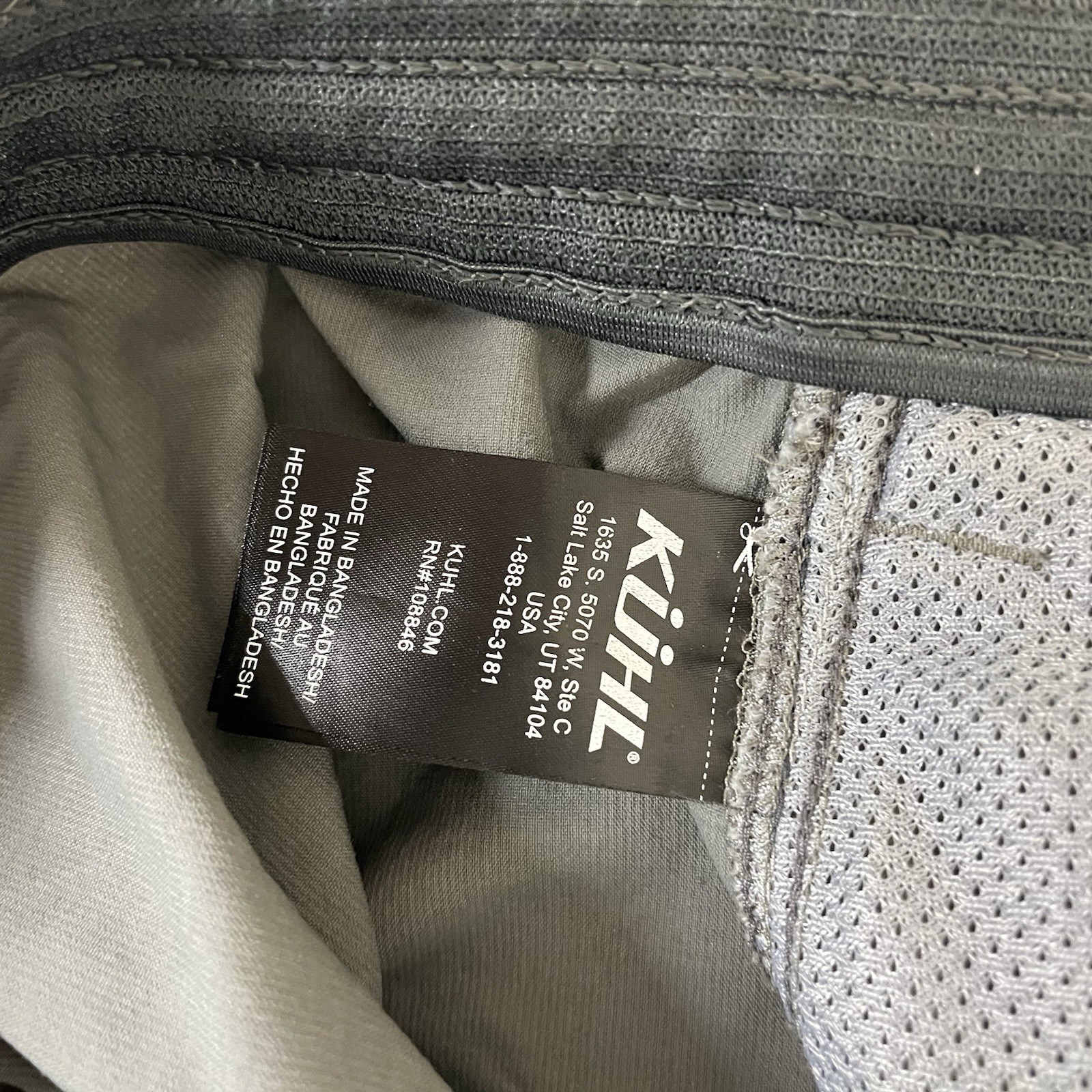 Kuhl Kruiser Shorts Men’s XL 9” Inseam Ultra Light Stretch UPF Quick Dry Gray