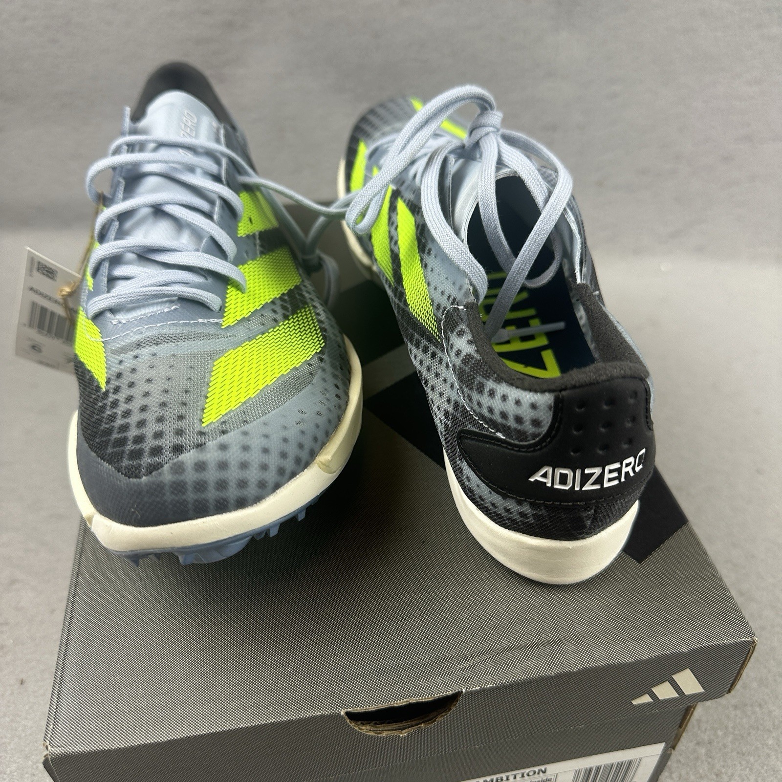 Adidas Adizero Ambition Distance Spikes Cleats Men 6 Women 7 IE2767 New Box