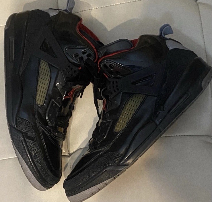Nike Air Jordan Mens 13 Spizike Stealth Black Varsity Red 315371-001