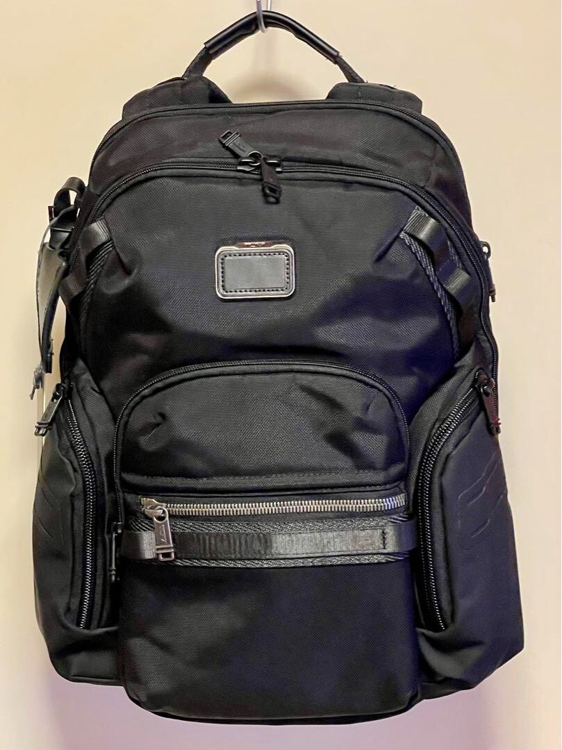 TUMI ALPHA BRAVO Navigation Backpack BusinessBag Black Navy blue Outlet