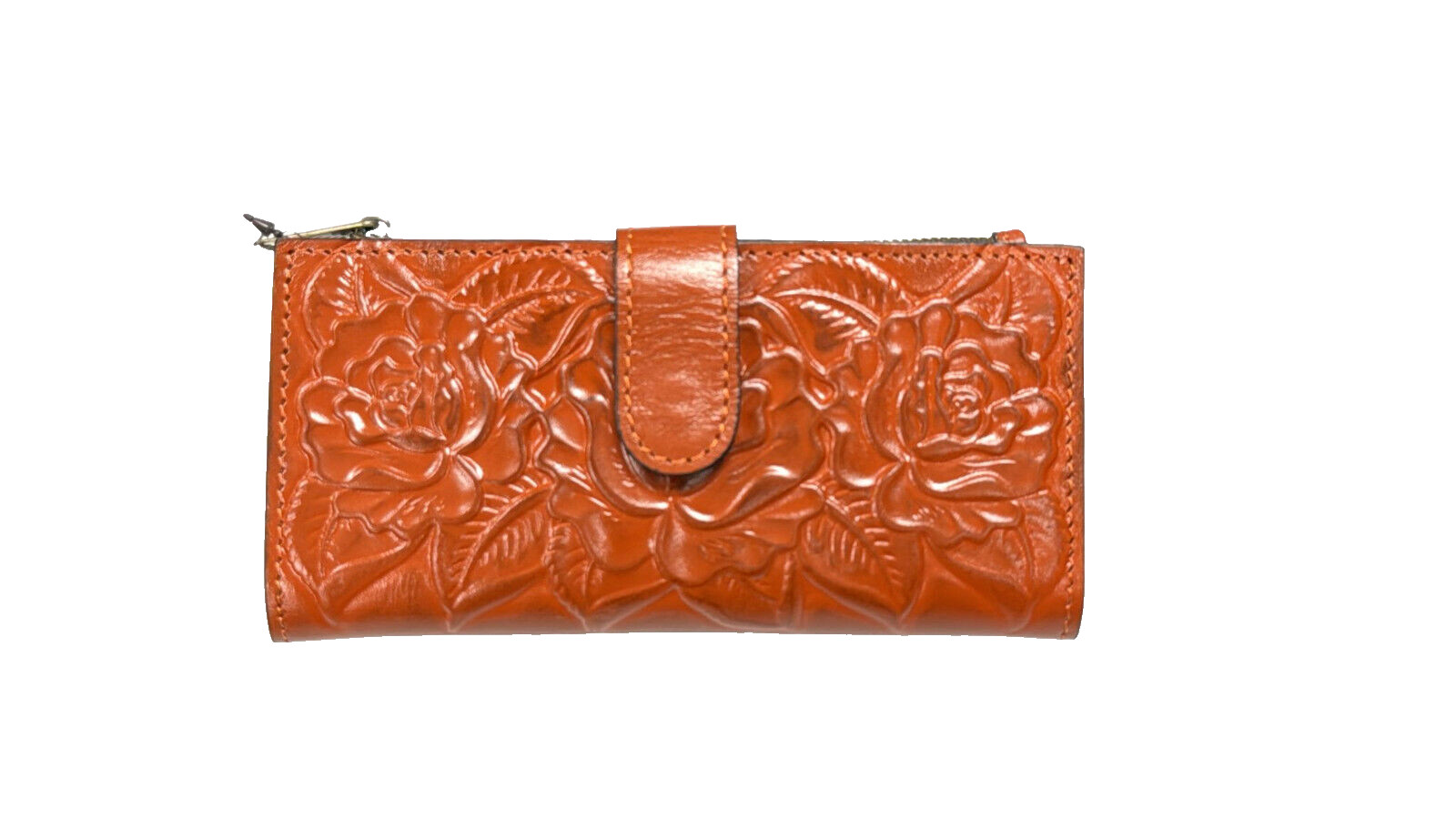 Patricia Nash Nazari Bifold Wallet, Cinnamon, Small