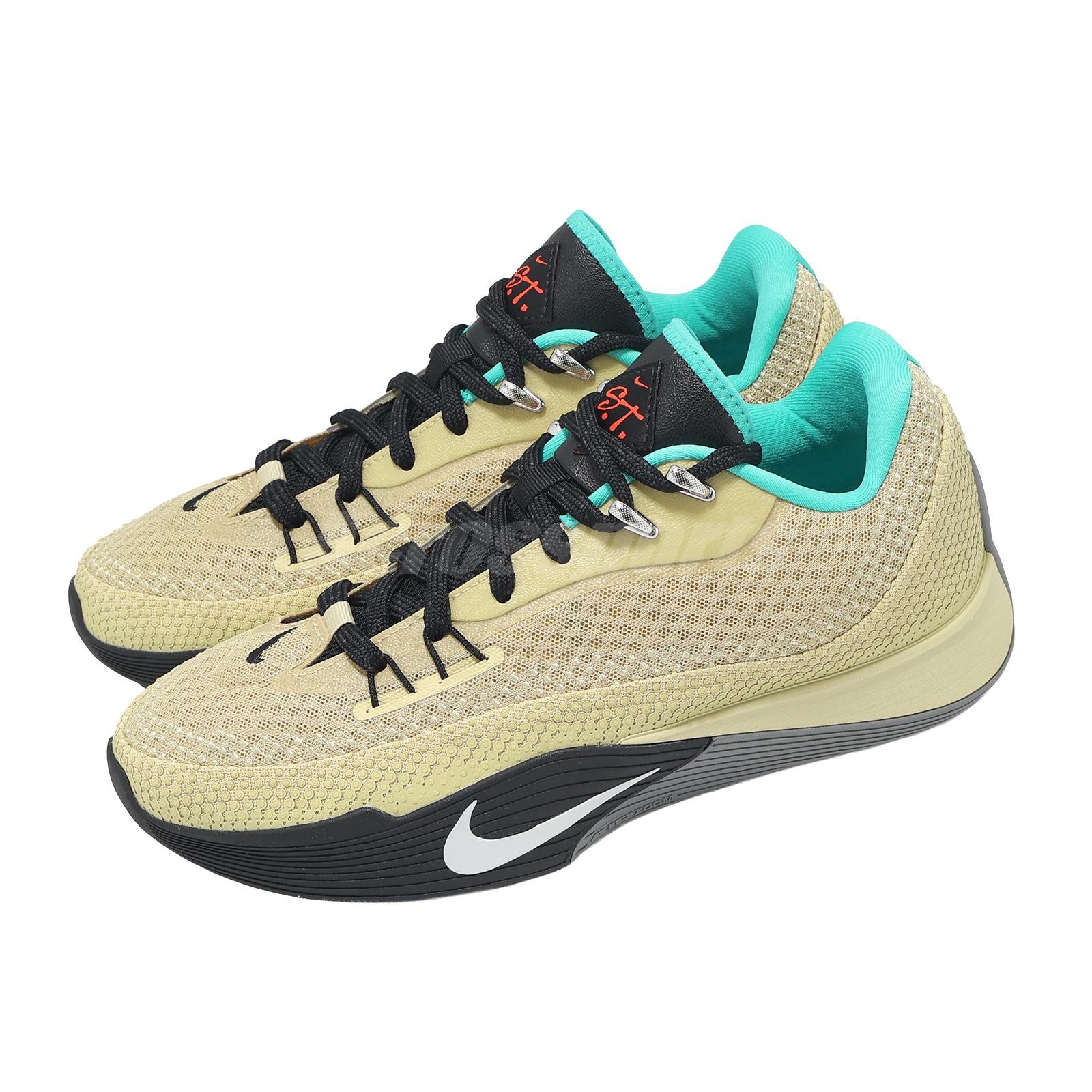 Nike S.T. Flare EP Vegas Gold Black Men Basketball Shoes Sneakers HF0232-700