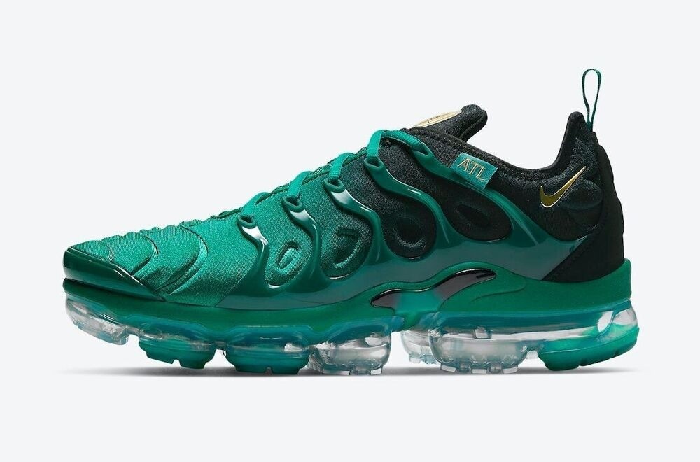 Nike air vapormax plus new men’s green comfortable shoes men’s shoes size 10-