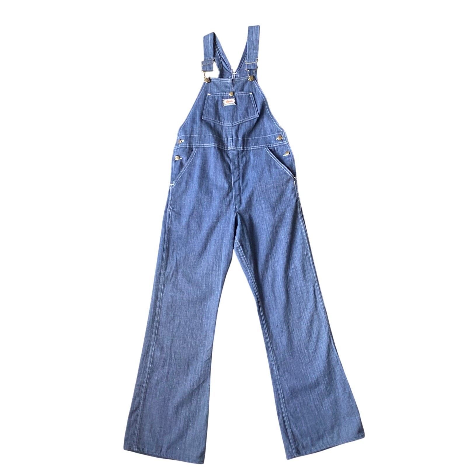 Vintage OshKosh B’gosh Overalls Adult Sz M Union Made USA Sanforized Denim