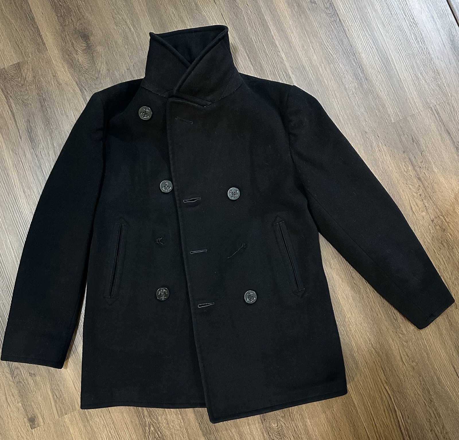 Vintage 1947-1956 U.S Navy Peacoat Project Read