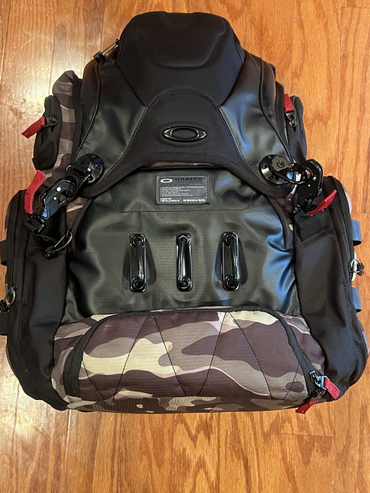Oakley Big Kitchen Sink Camo Black Tactical Heavy Duty Tactical Bag Backpack 35L