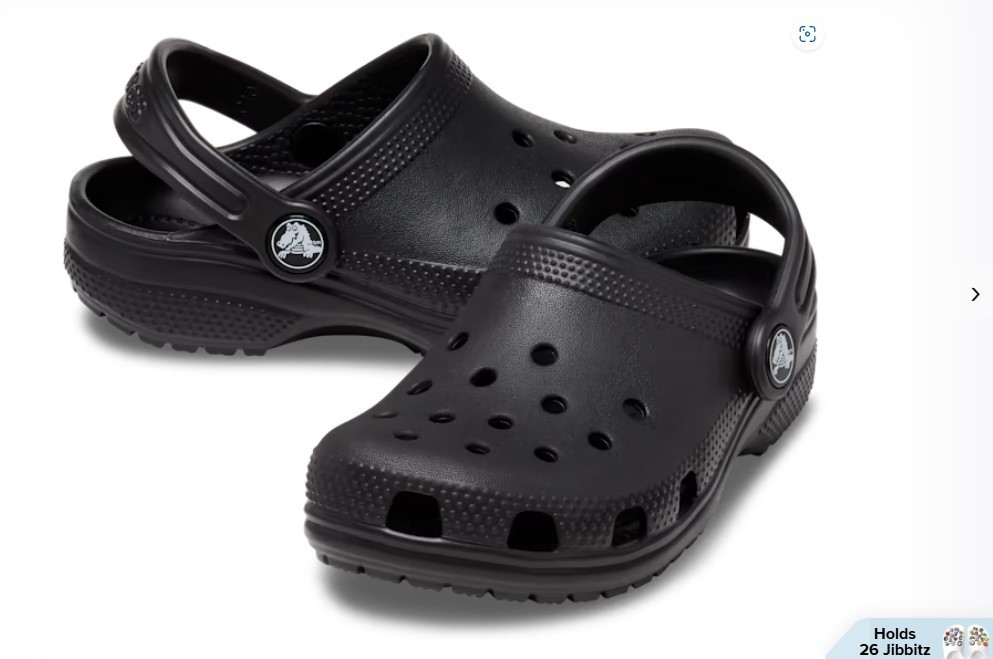 Crocs Unisex Classic Clog Shoes Black Size m4/w6 NEW IN BOX with Tags