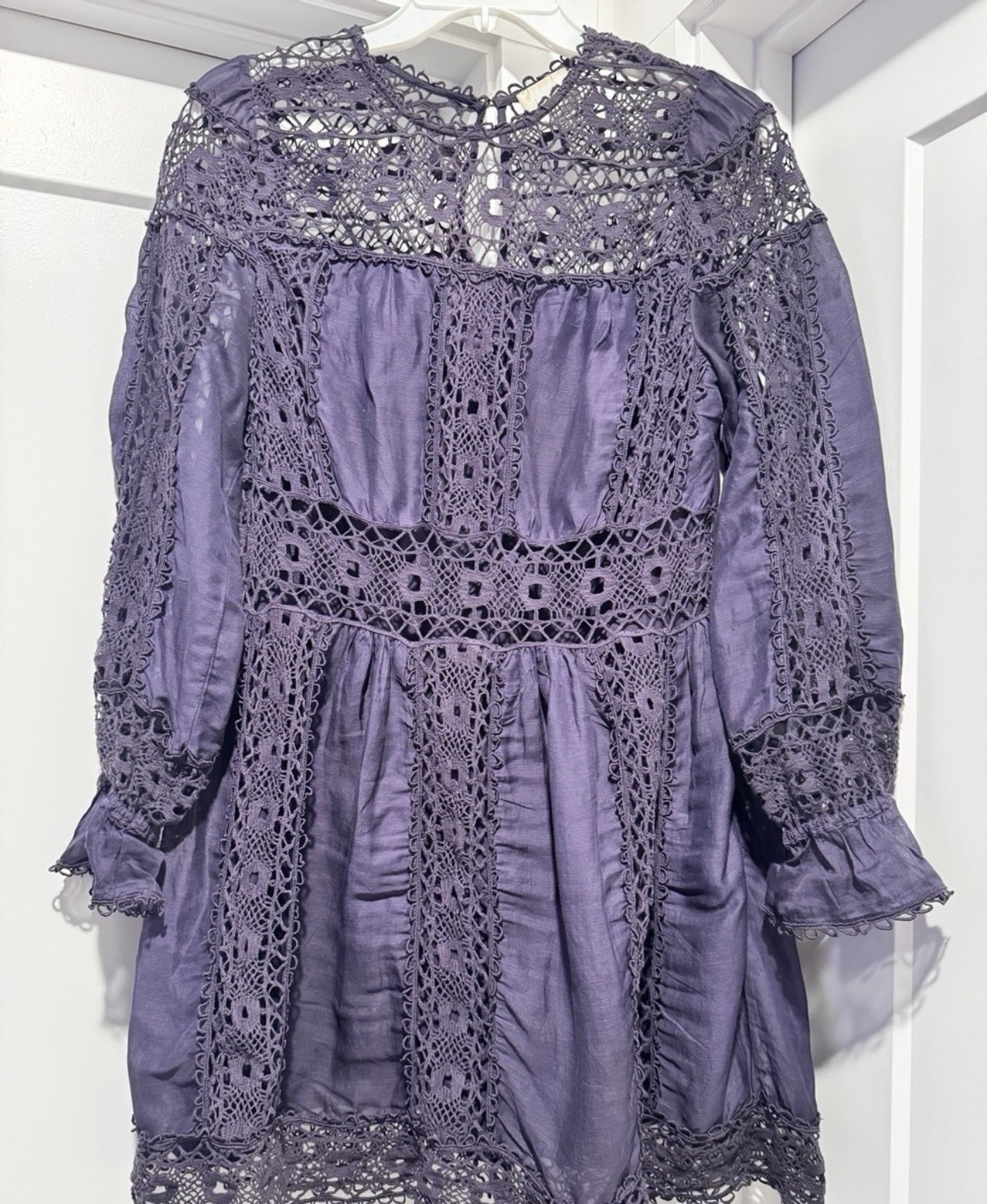 Johnny Was Mitska Lace Mini Dress