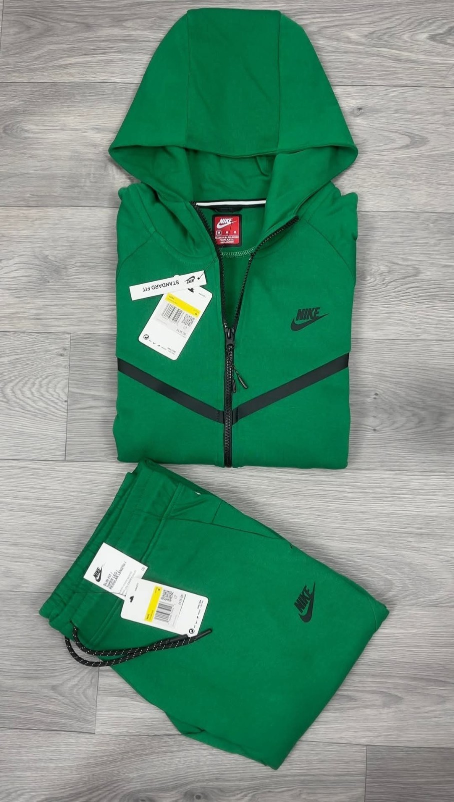 NIKE TECh Fleece Full Zip Up Tracksuit Hoodie & Pants