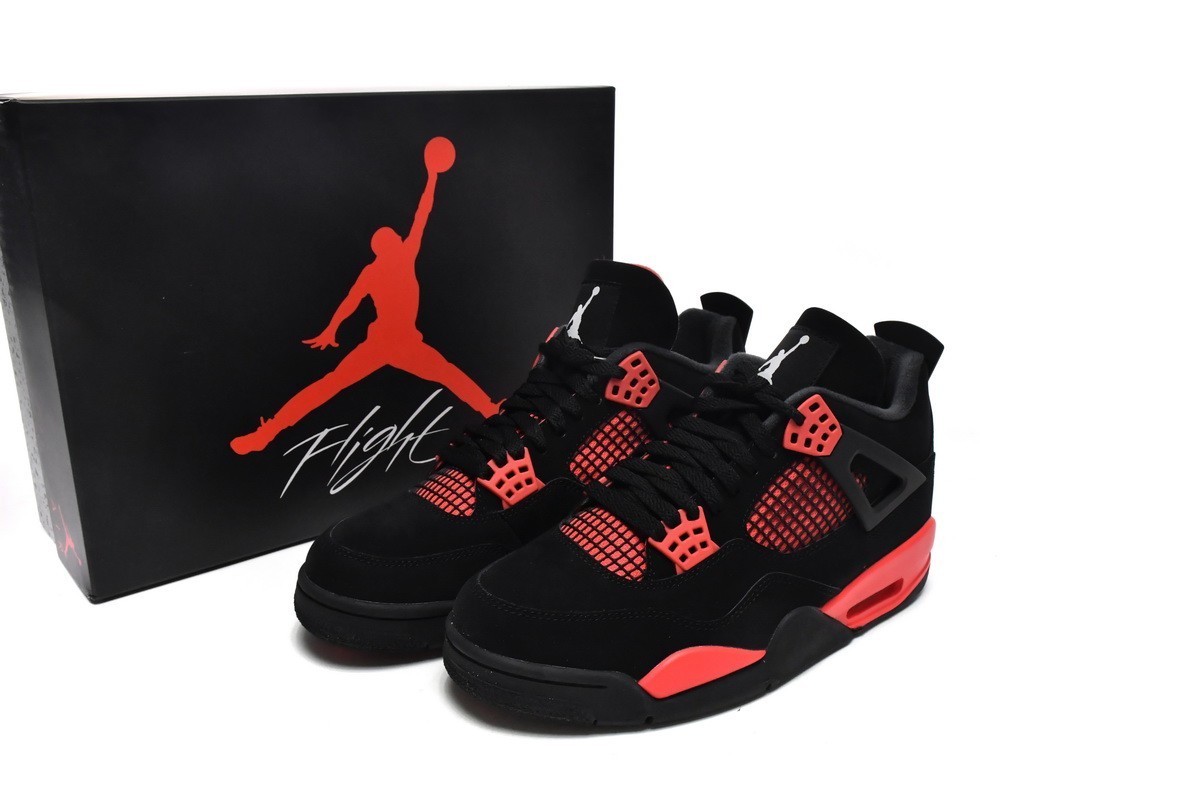 Air Jordan 4 Retro “Red Thunder” CT8527-016 Size