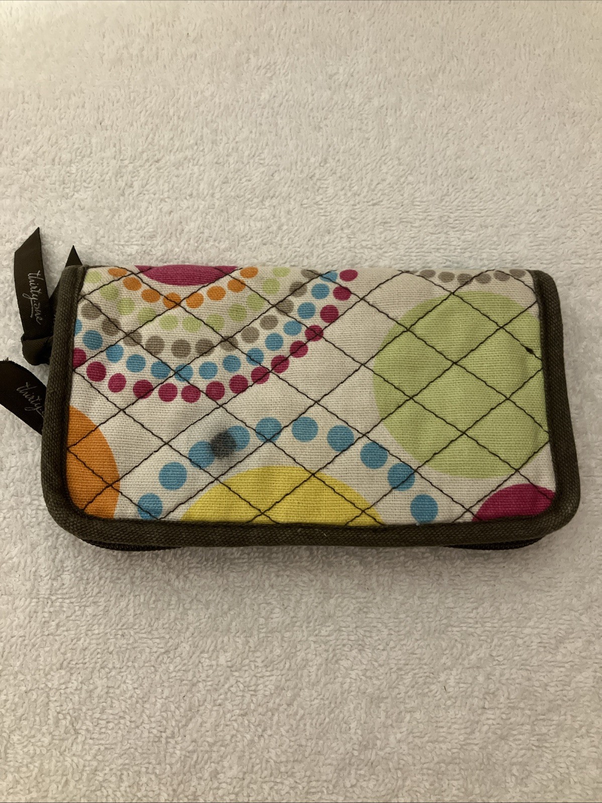 Thirty-One Purse & Wallet, Handle 18 in, Purse 9x 10 in, Wallet Has Spot