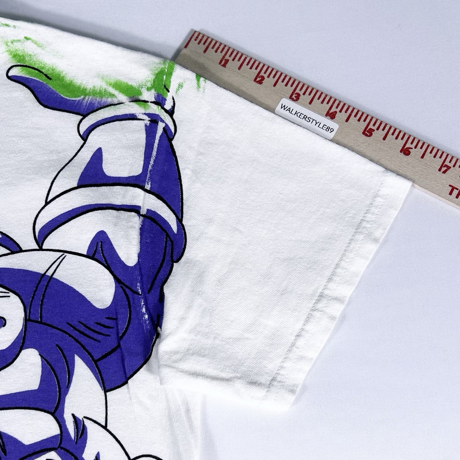Dragon Ball Super Broly Men’s S White Toei Animation Anime Graphic T-Shirt