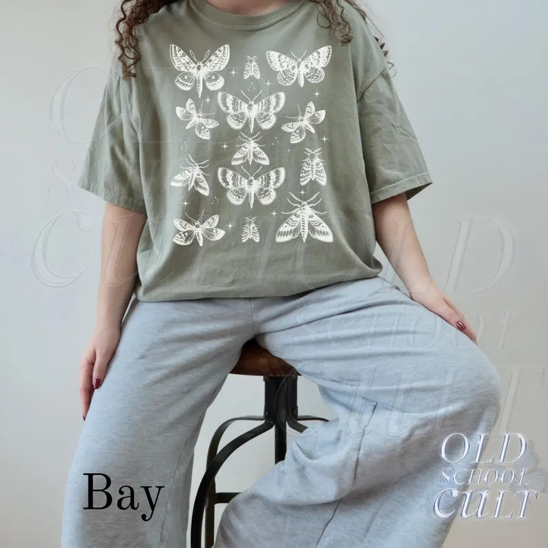 Butterfly Vintage Nature Insect Comfort Tee