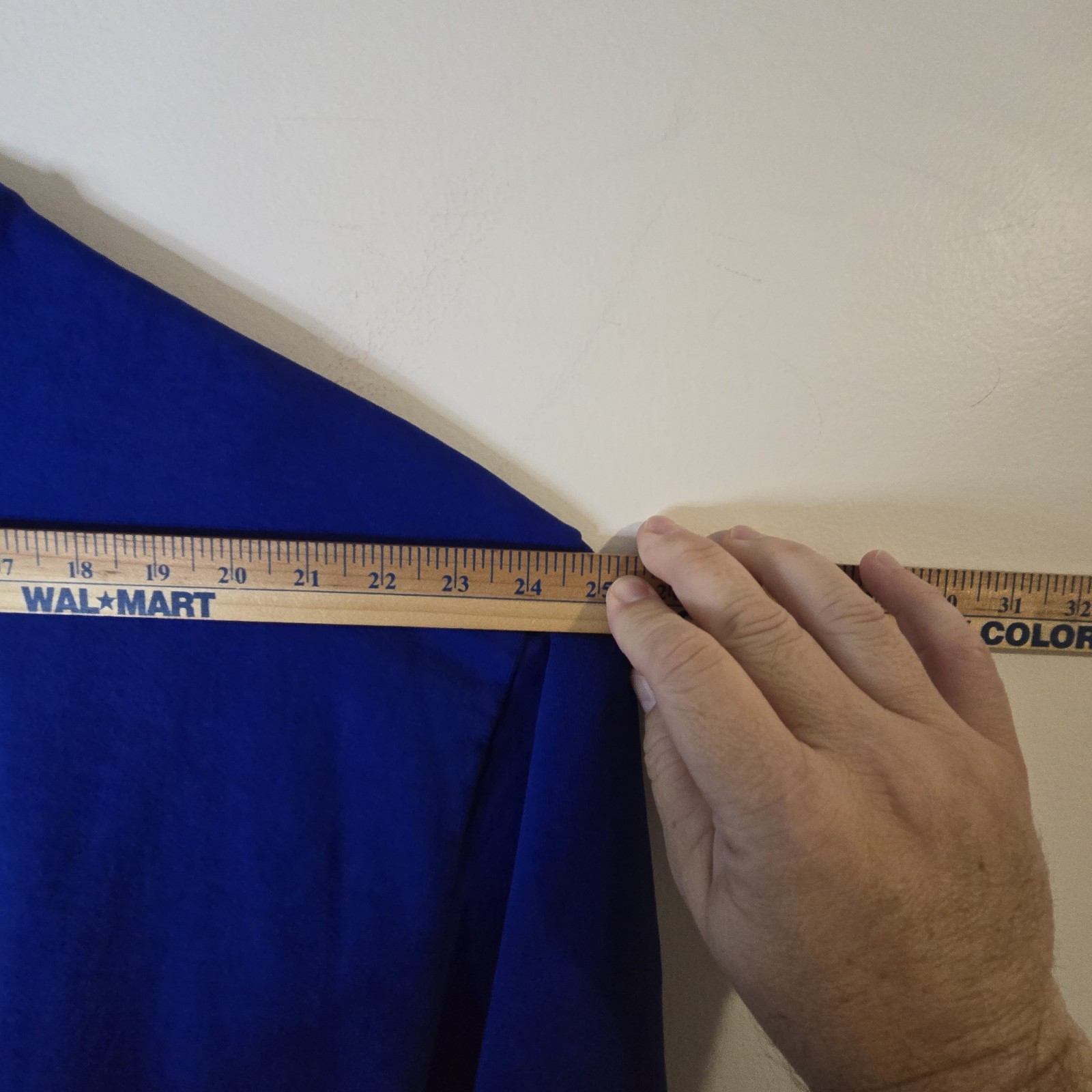 Los Angeles Apparel Blue Fleece 10oz Blank Crewneck Sweatshirt USA Made Mens XL