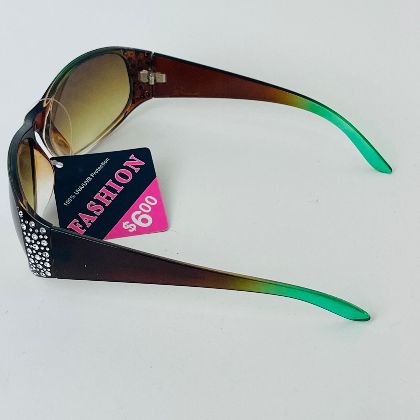 Fashion Sunglasses For Women Rectangular, 100% UVA/UVB Protection Brown Gradient
