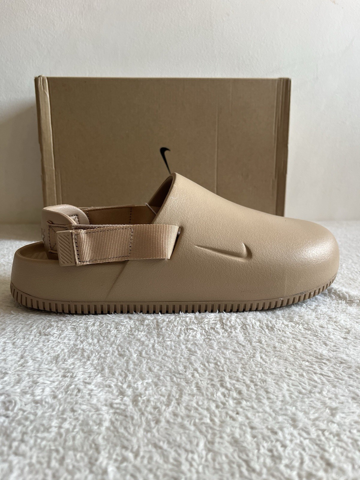 Nike Calm Mule Hemp/Hemp Adjustable Size EUR43/44