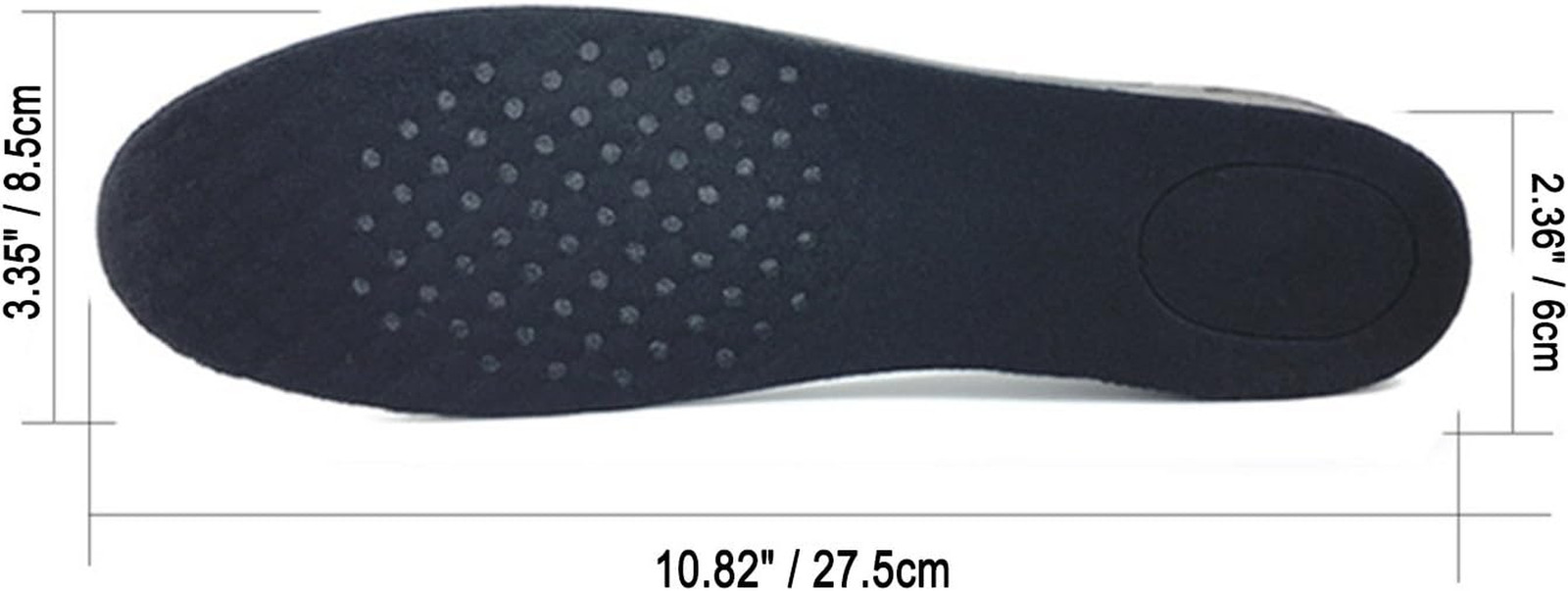 Height Increase Shoe Insoles for Men Women, 4-Layer 3.54 Inch Shoe Lifts Pad Lif