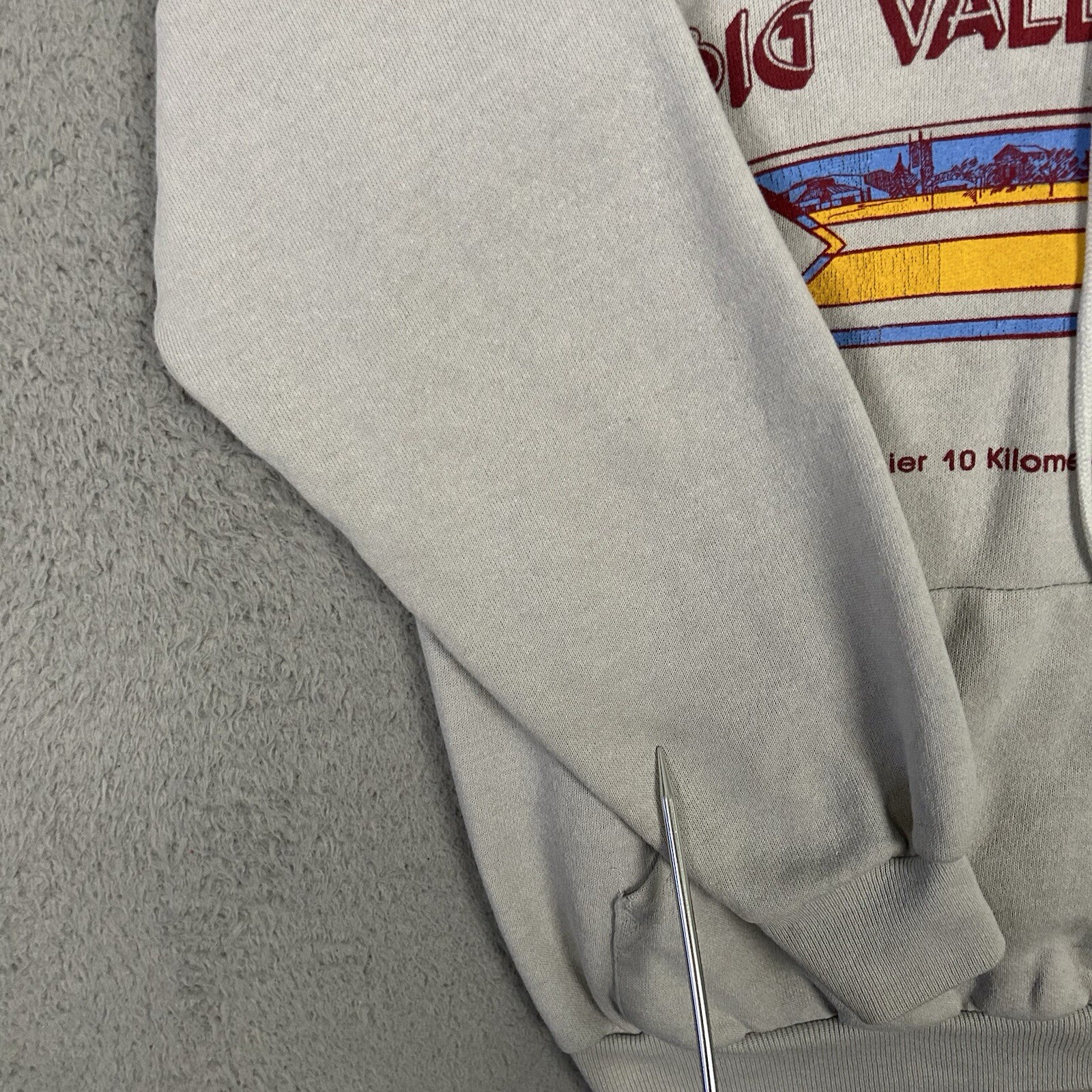 80’s Big Valley Classic Half Marathon LA Beer From Anheuser Hoodie Size S*