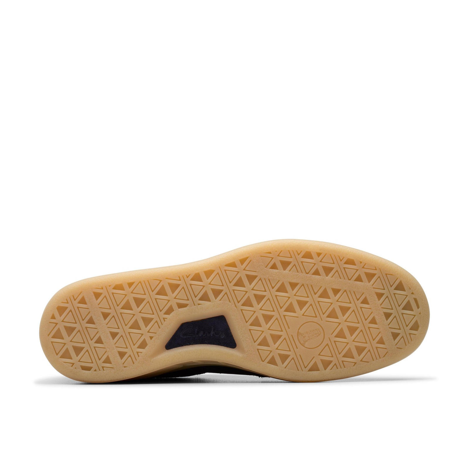 Clarks Mens CraftRally Ace Blue Leather Active Shoes