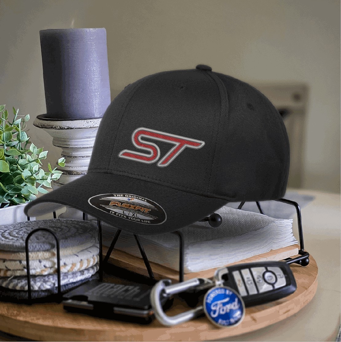 Focus, Explorer ST – Custom Made-to-Order Embroidered Flexfit or Snapback Hat