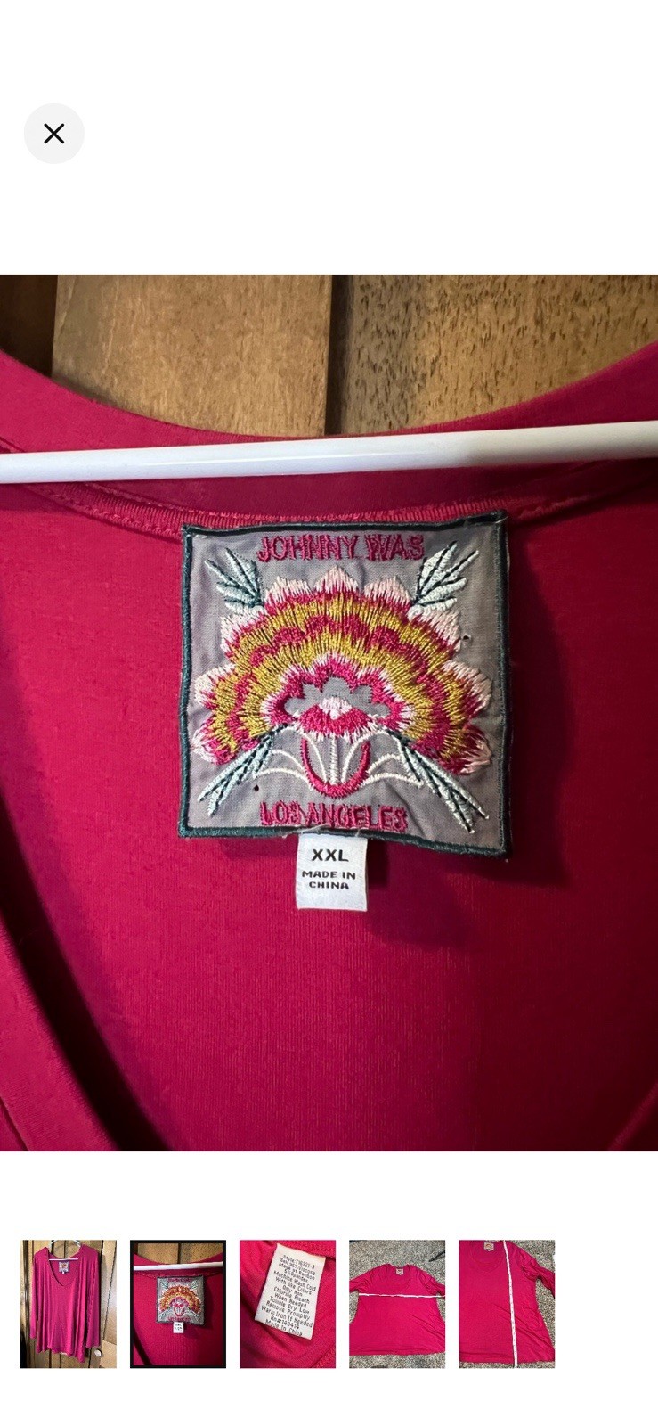 Johnny Was Blouse Xxl