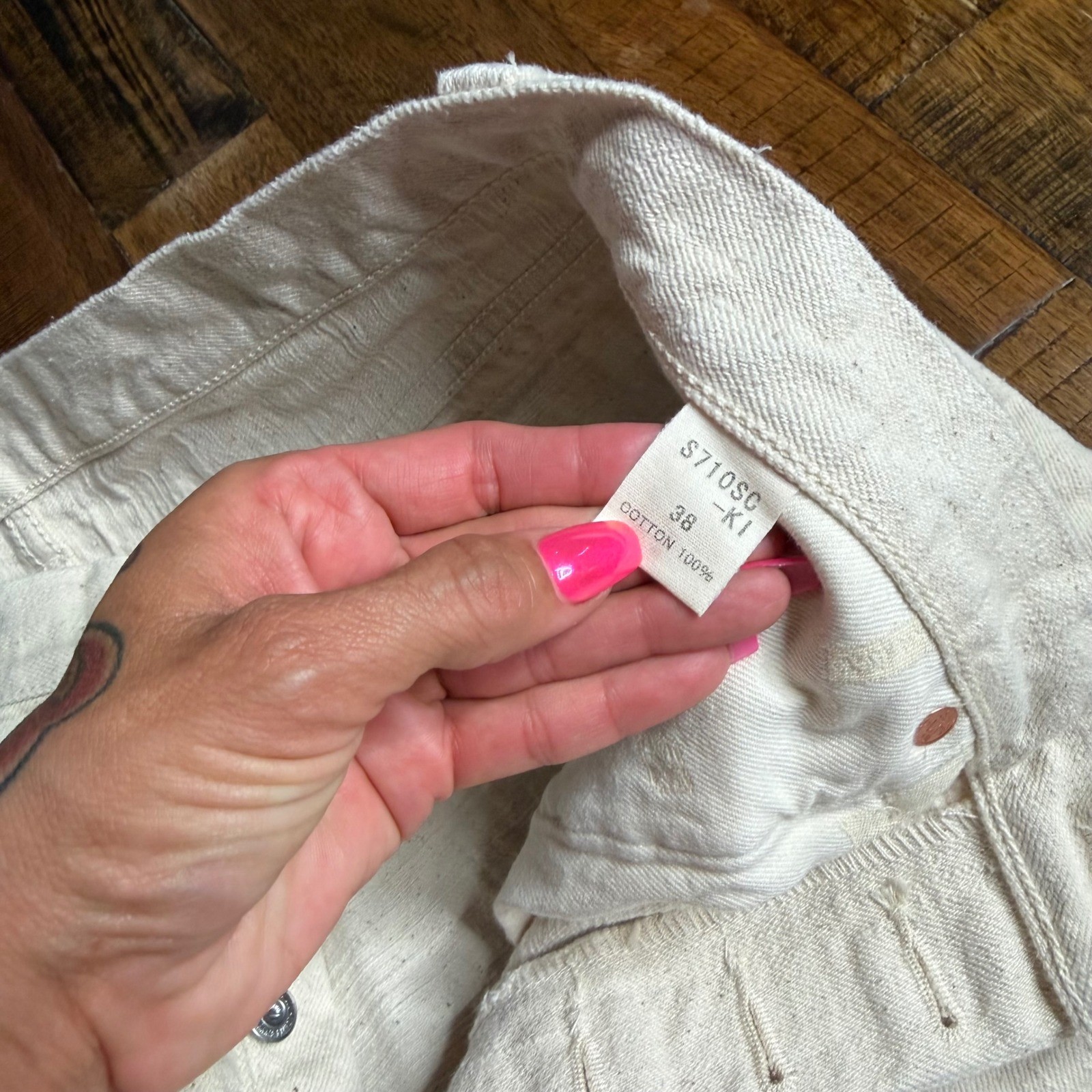 Samurai Organic Cotton Jeans Mens 38