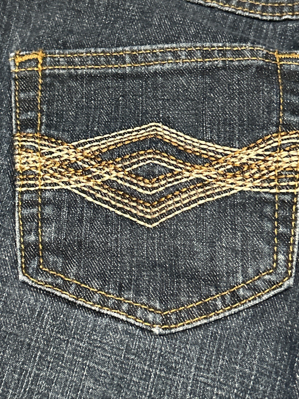 Womens Wrangler FR Fire Resistant Jeans Size 7×34 Embroidered Pockets 10FRW10CH