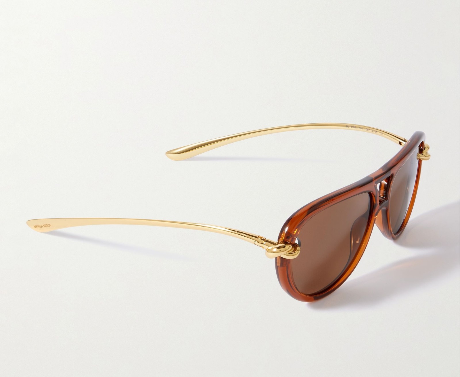 NEW Bottega Veneta BV1418S-004 Sunglasses 58mm 100% Authentic