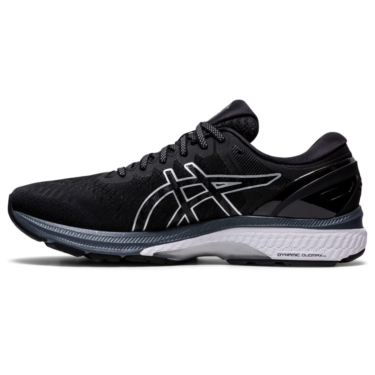 Size 8 – ASICS Men’s Gel-Kayano 27 Black/Pure Silver 4E – Extra Wide