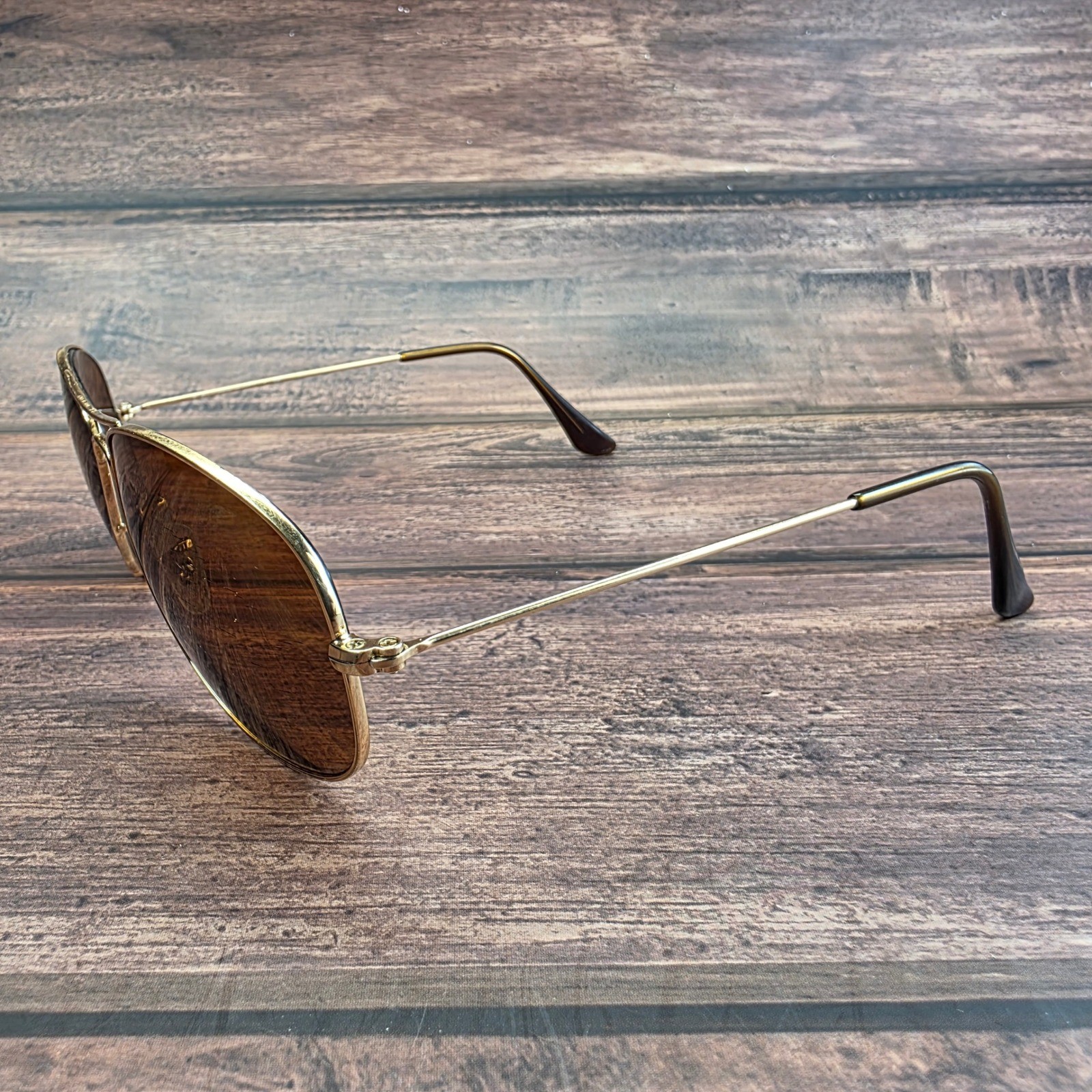 Ray-Ban RB3362 Cockpit Sunglasses Gold Brown Gradient 59mm Aviator FRAMES ONLY