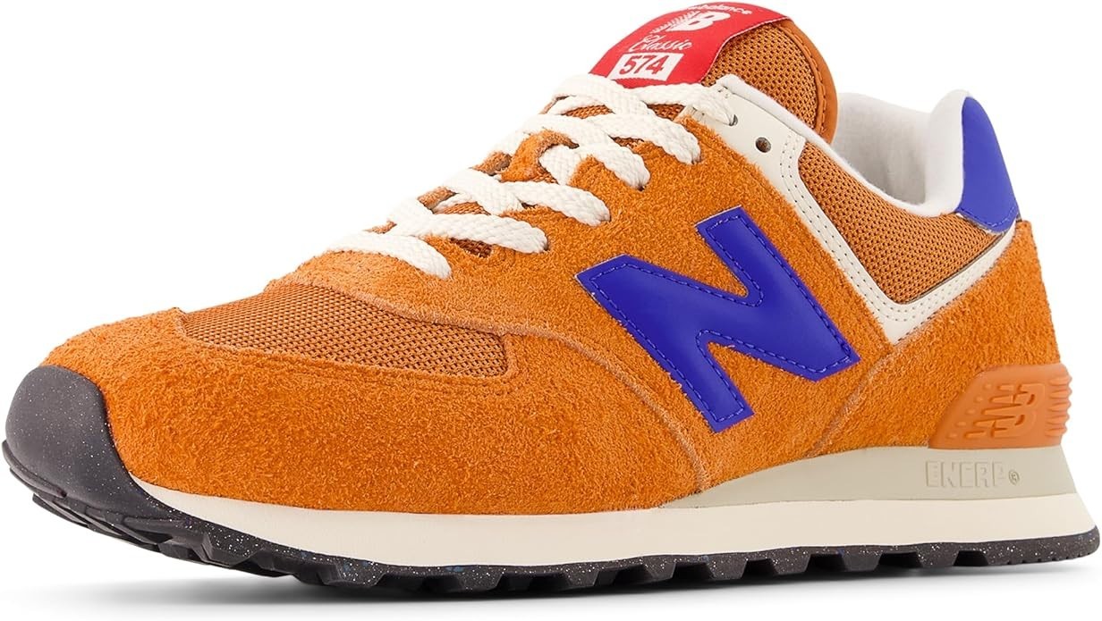 New Balance 574 v2 Unisex Sneakers, Sienna/Blue Gemstone