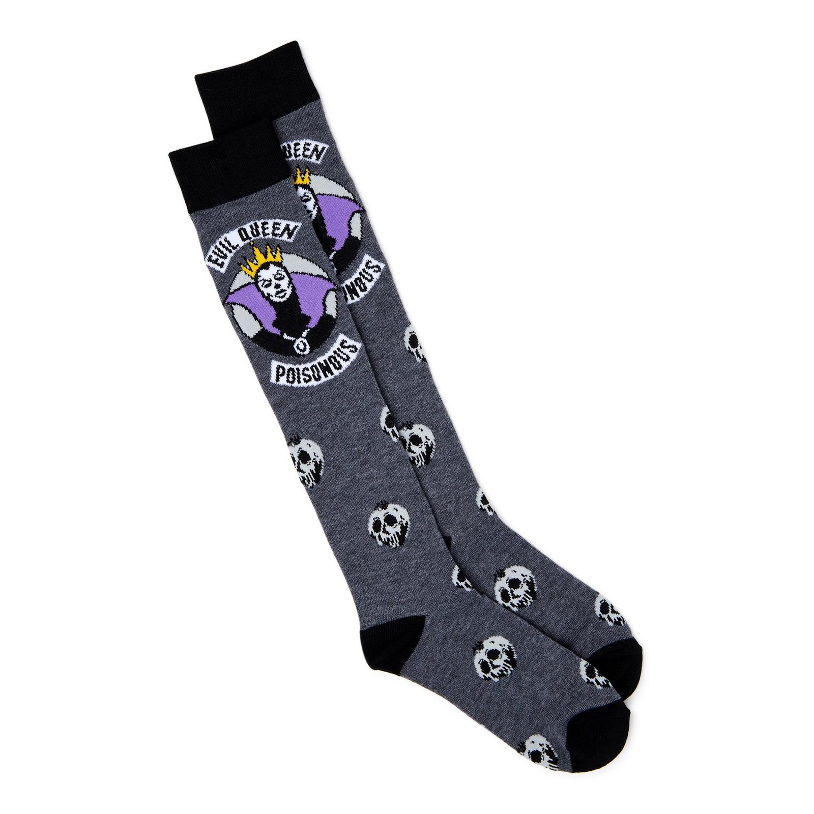 Disney Villains Women’s Evil Queen Halloween Knee-High Socks