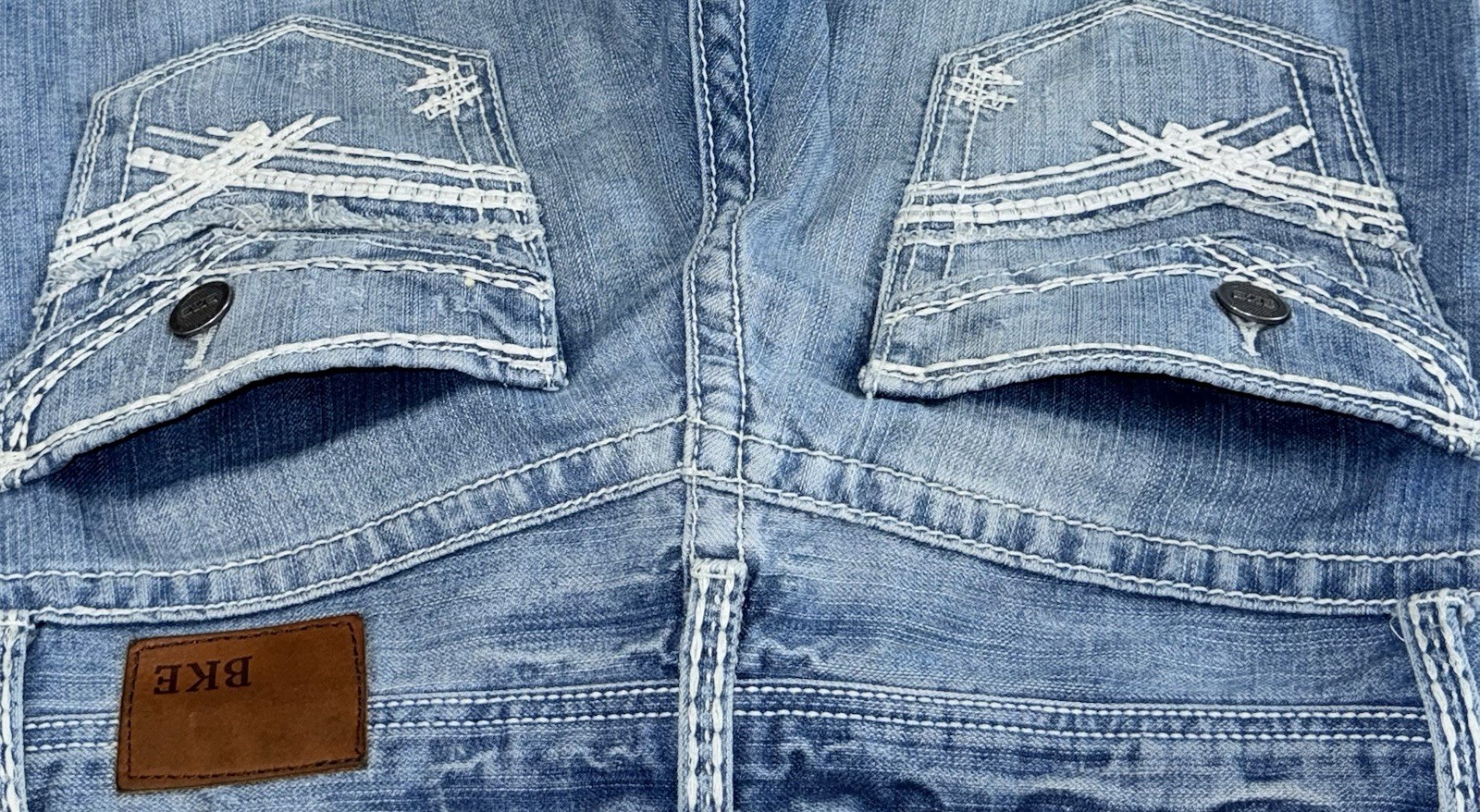 BKE®️ Aiden Straight Leg Stretch Buckle Jeans ~ Men’s Size 29 x 31.5✔️FREE SHIP❕