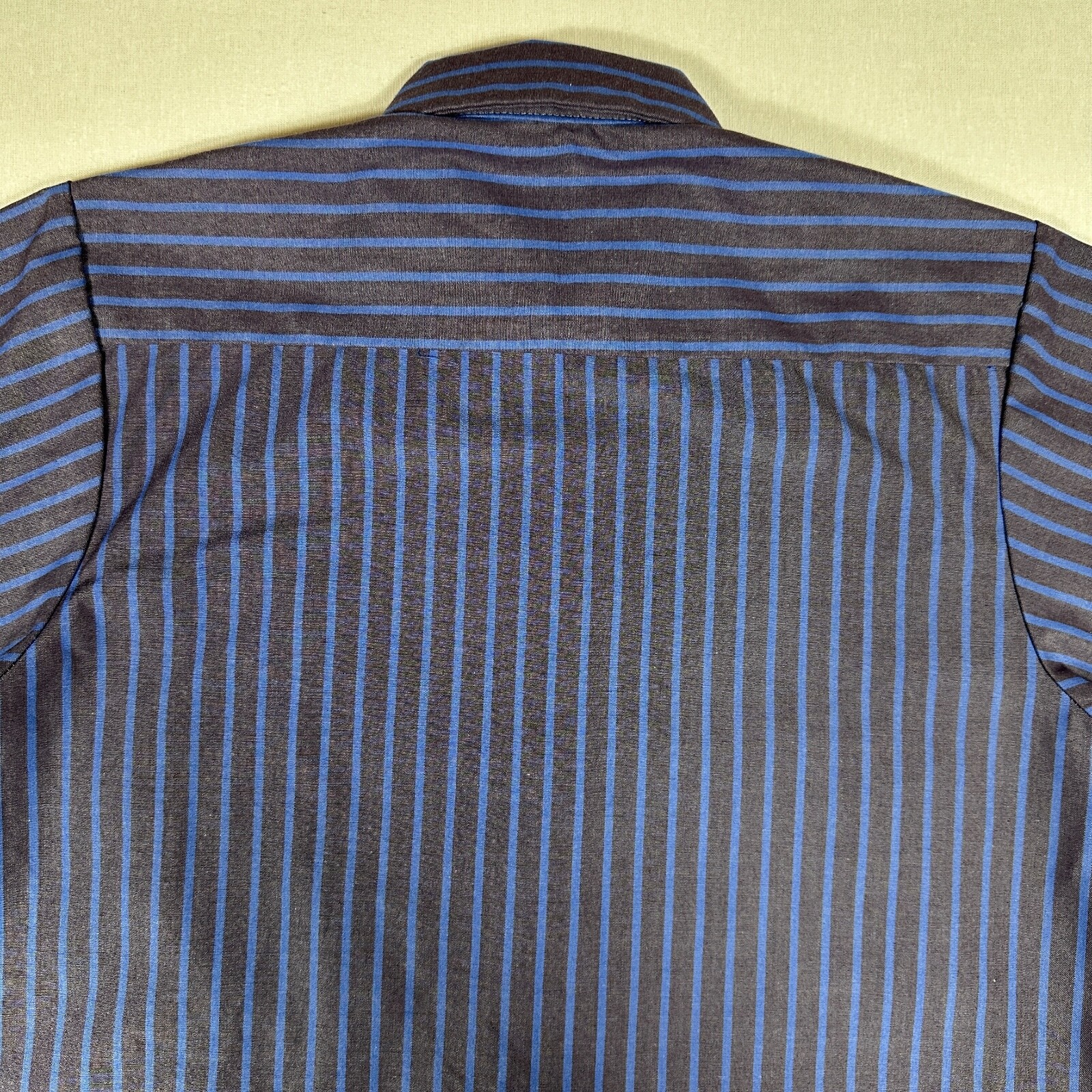 Red Kap UEI Men’s Work Shirt Short Sleeve Industrial Stripe Button Front